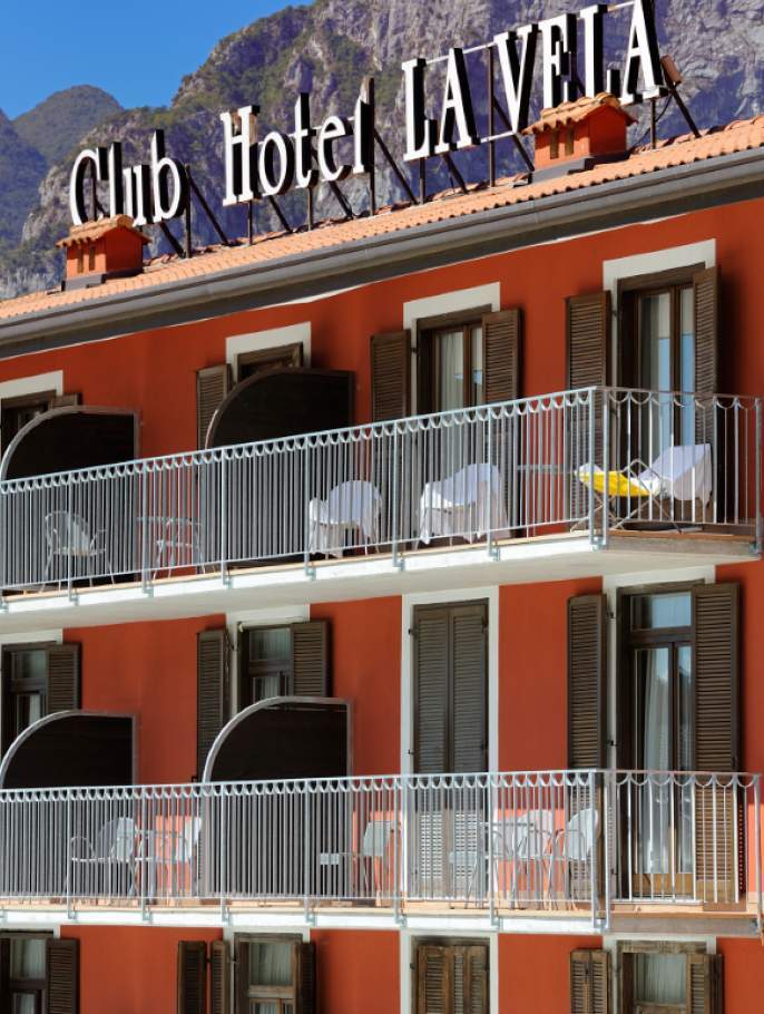 Club Hotel E Residence La Vela Torbole Sul Garda Εξωτερικό φωτογραφία